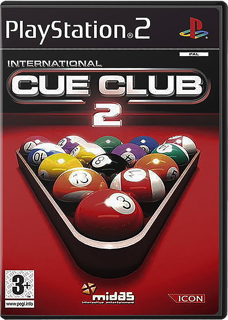 International Cue Club 2 box art for Playstation 2